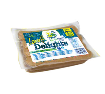 COUNTRY/K LAMB DELIGHTS SAUSAGE 500G