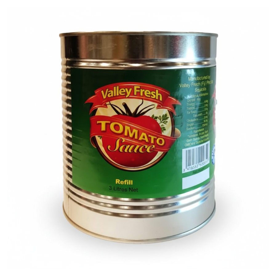 VALLEY FRESH TOMATO SAUCE A10 TIN 3L