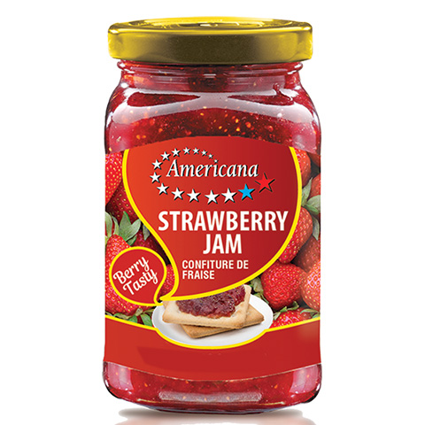 AMERICANA STRAWBERRY JAM 500G