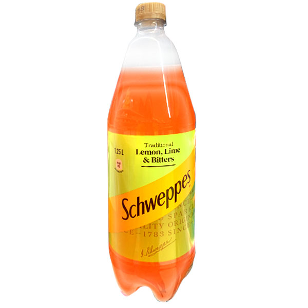 SCHWEPPES TRADITIONAL LEMON LINE&BITTERS