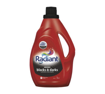 RADIANT LAUN LIQ BLACK 1L