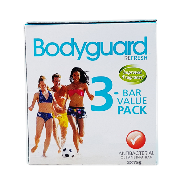 BODYGUARD BATH SOAP 3*75G REFRESH