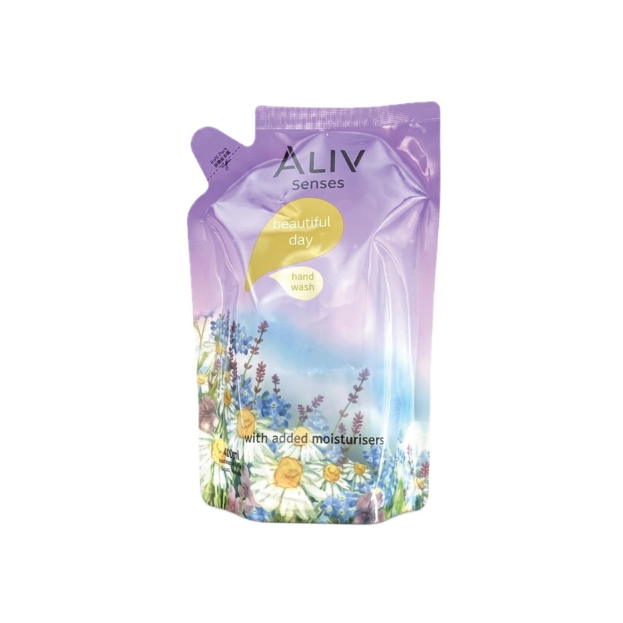ALIV H/WASH 400ML BEAUTIFUL DAY POUCH