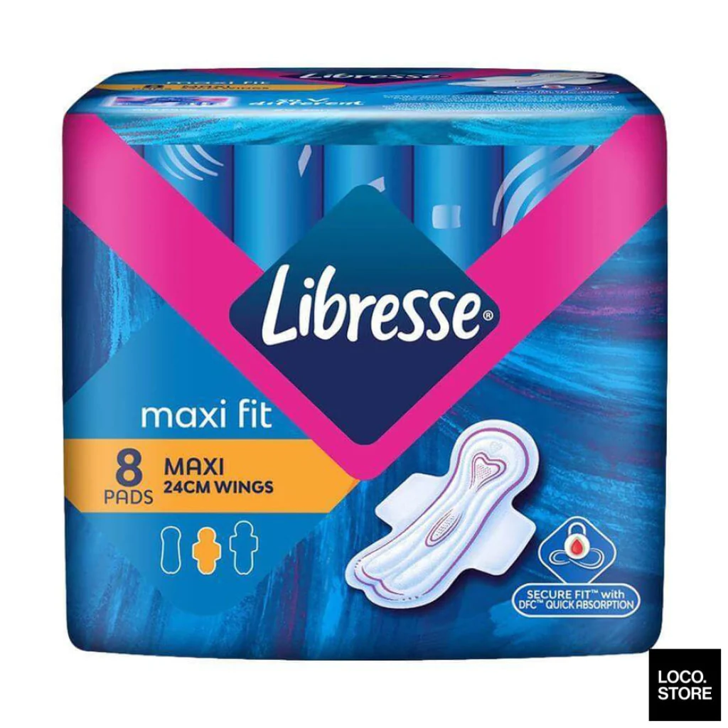 LIBRESSE MAXI 8S WINGS