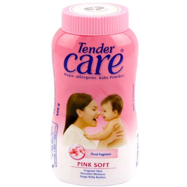 TENDER CARE BABY POWDER PINK SOFT 50G