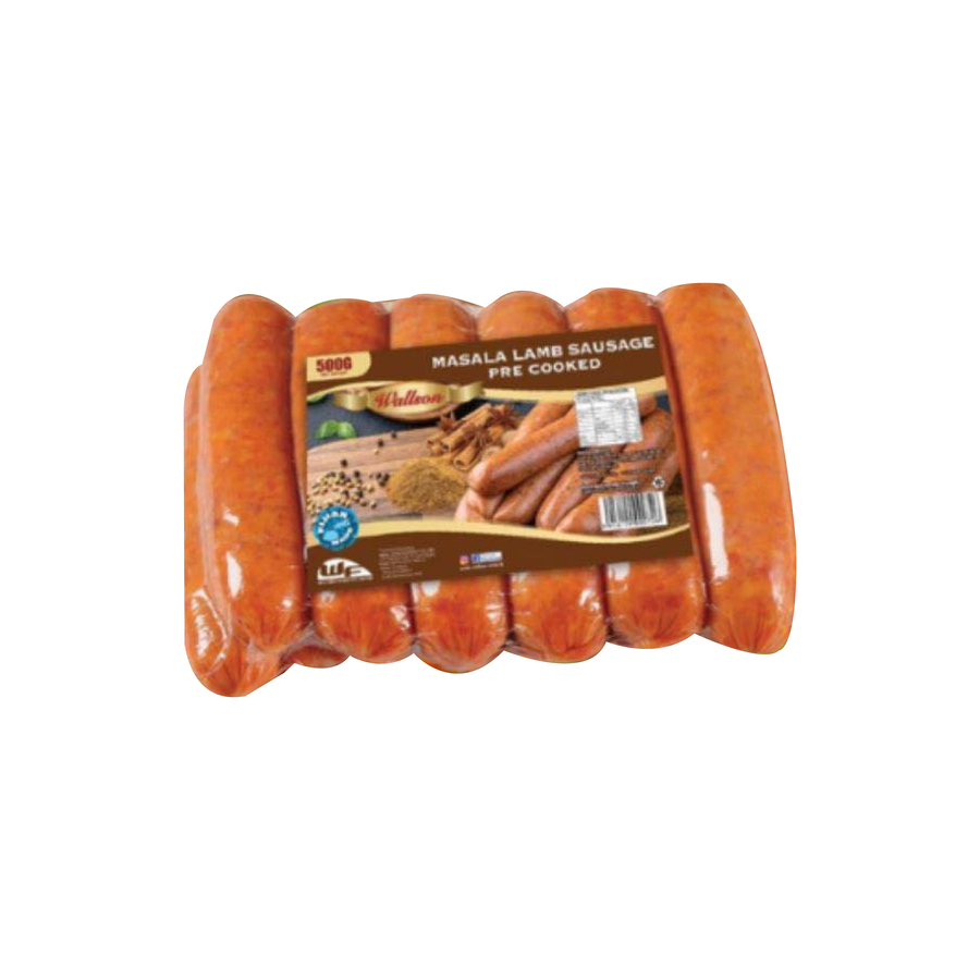 WALLSON MASALA LAMB SAUSAGE PRE COOKED