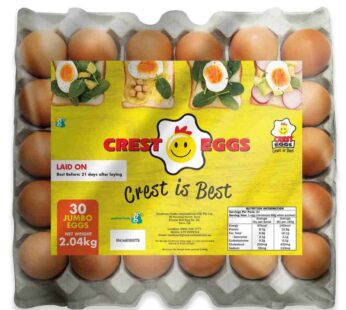 CREST TABLE EGGS JUMBO 30S 2.04KG