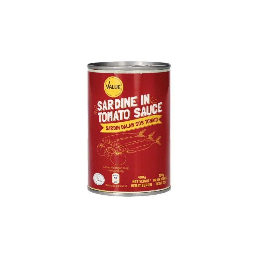 VALUE SARDINE 400G