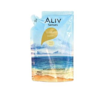 ALIV H/WASH 400ML COASTAL WATER POUCH