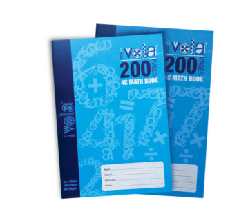 IVOLA A4 4C MATHS BOOK 200PG