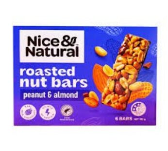 NICE & NATURAL ROASTED NUT BARS MILK