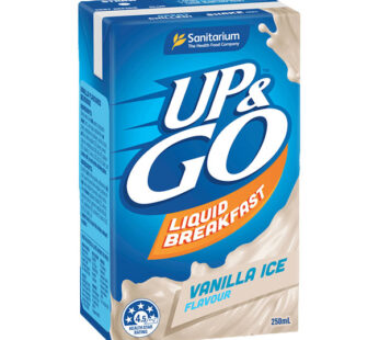 SANITARIUM UP & GO VANILLA ICE 250ML