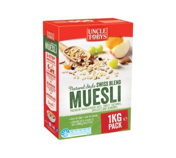 U/TOBY MUESLI NAT SWISS    1KG
