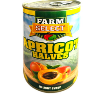 FARM SELECT APRICOT HALVES 425G