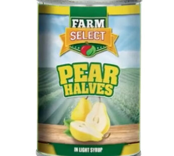 FARM SELECT PEAR HALVES 425G