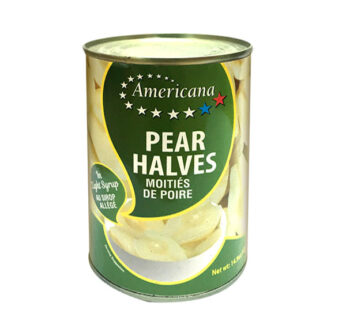 AMERICANA PEAR HALVES 425G