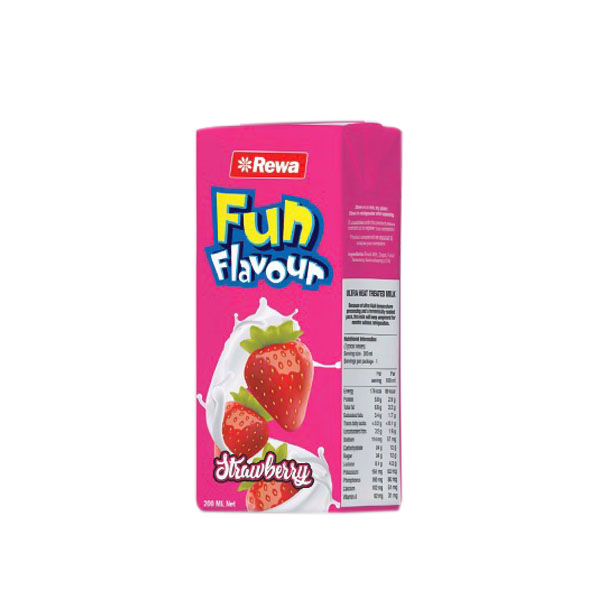 REWA FUN FLAVOUR STRAWBERRY 200ML