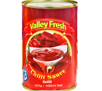 VALLEY FRESH CHILLI SAUCE REFILL 425G/40