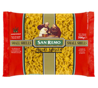 SAN REMO SMALL SHELLS NO.28. 500G