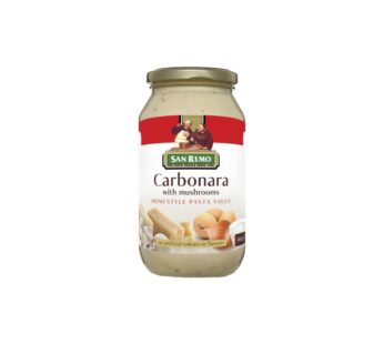 SAN REMO CARBONARA PASTA SAUCE 480G