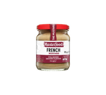 MASTERFOODS FRENCH MUSTARD 175G