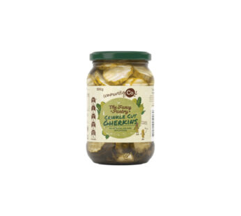 COMM CO GHERKINS C/CUT 500GM