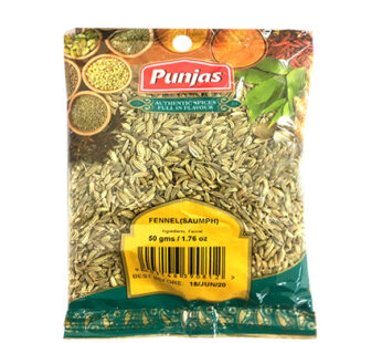 PUNJAS FENNEL SEEDS 50G