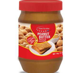 AMERICANA PEANUT BUTTER CRUNCHY 1KG
