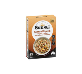 SUNSOL MUESLI NAT ALM NUT500GM