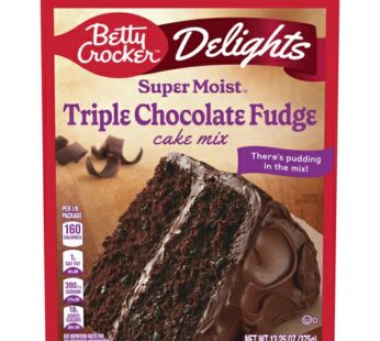 BETTY CROCKER TRIPPLE CHOCLATE CAKE 375G