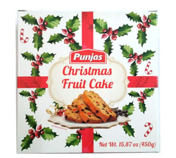 PUNJAS CHRISTMAS FRUIT CAKE 450G