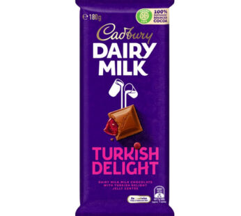 CADBURY TURKISH DELIGHT 180G