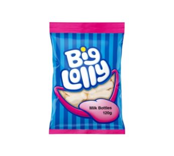 BIG LOLLY MILK BOTTLES 120GM 120GM