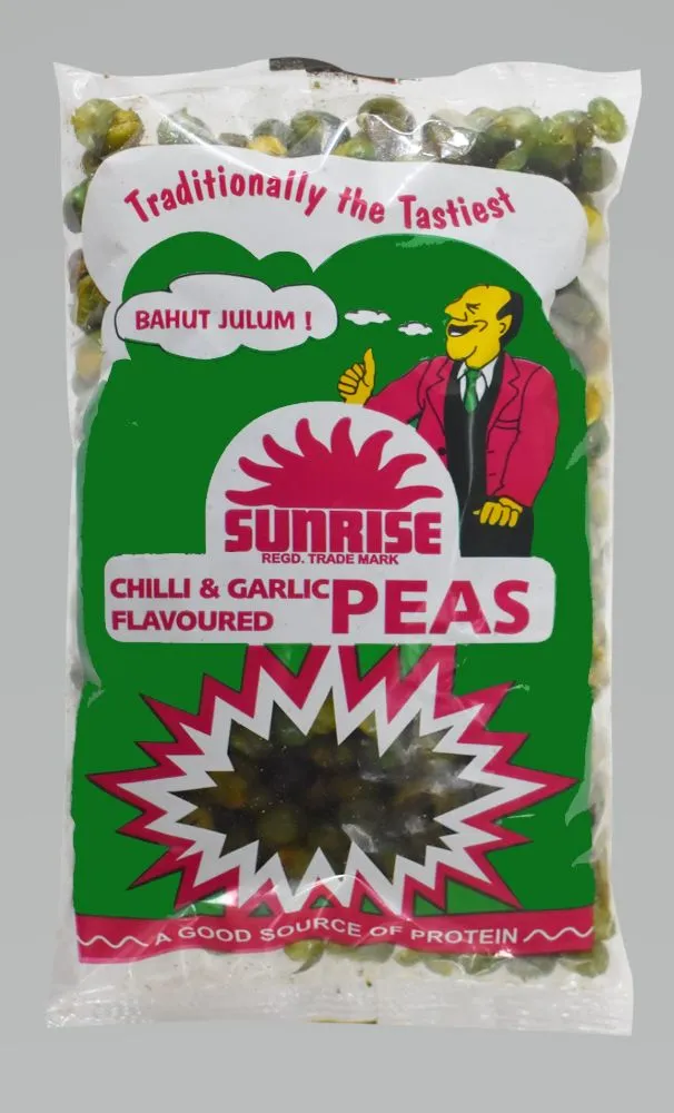 S/RISE C/GARLIC PEAS 100GM.