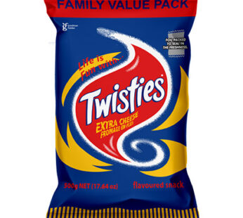 TWISTIES EXTRA CHEESE 500G
