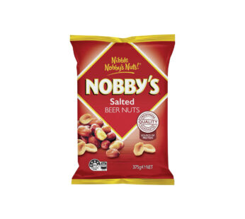 NOBBYS BEER NUTS SLTD 375gm