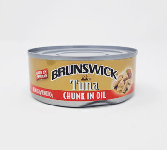 BRUNSWICK CHUNK TUNA IN OIL 142G