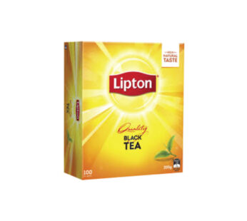 LIPT T/BAG BLK TEA QUALITY100S