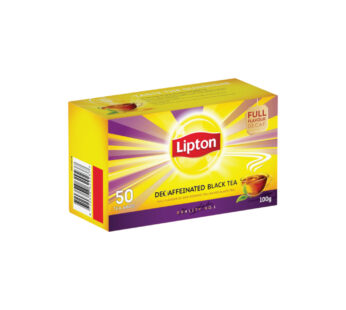 LIPT T-BAG BLK TEA DECAF 50S
