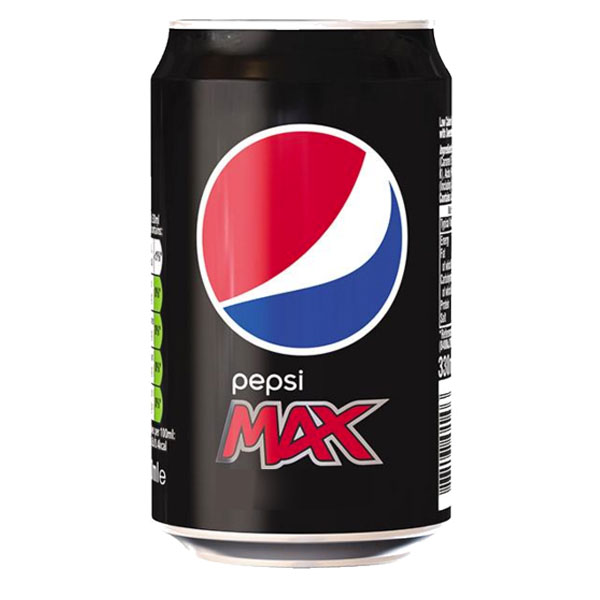 PEPSI MAX CANS 330ML