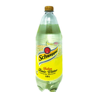 SCHWEPPES TONIC WATER 1.25L