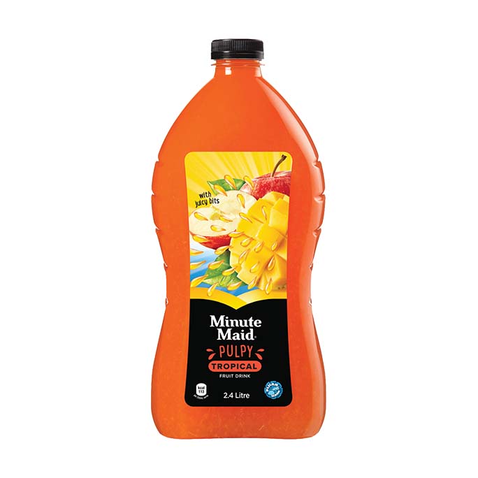 M/MAID PULPY TROPICAL DRINK 2.4LT