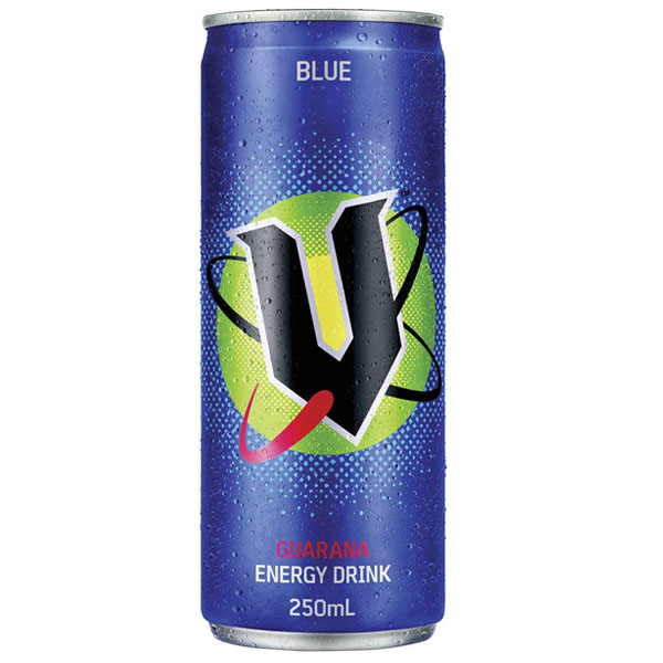 V ENERGY DRINK BLUE GUARANA 250ML