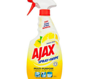 AJAX SPRAY N WIPE L/CITRUS TRIGGER 500ML