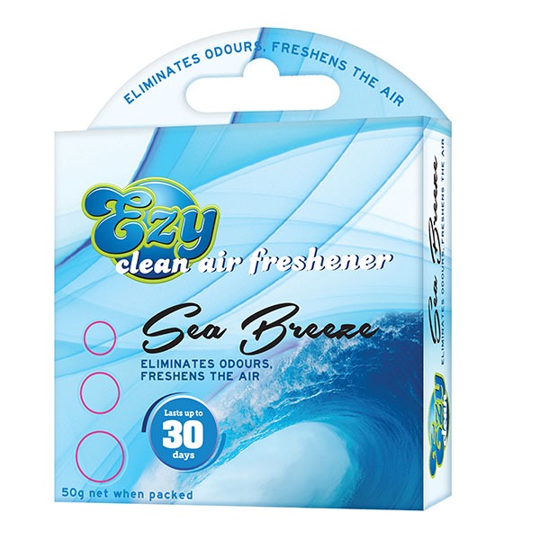 EZY CLEAN AIR FRESHNER SEA BREEZE 50G