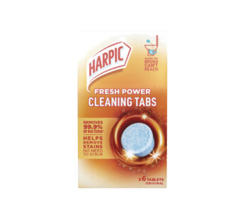 HARPIC TOILET CLEANING TAB ORIG 6PK