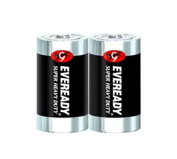 EVEREADY BATTERY BLACK D 2S