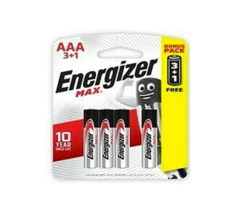 ENERGISER AAA 3 +1 FREE