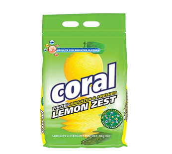 CORAL LAUNDARY POWDER LEMON 5KG