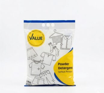 VALUE DETERGENT POWDER 2.5KG